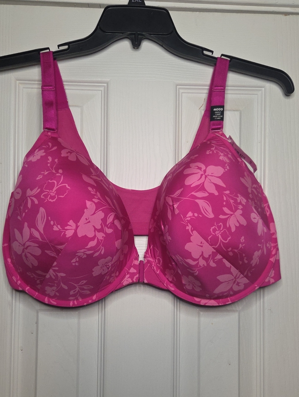 torrid Kaina Floral T Shirt Lightly Luned Front Close Bra